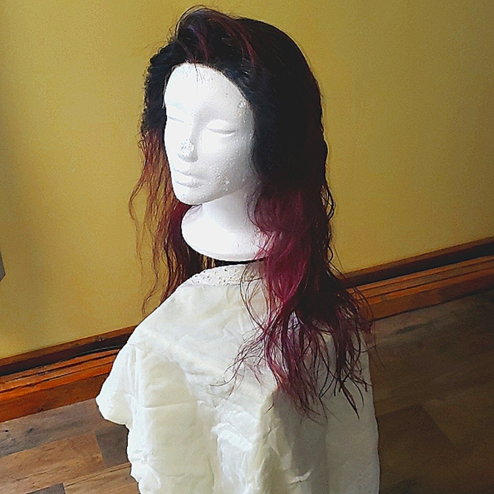 Beautiful Burgundy Waves